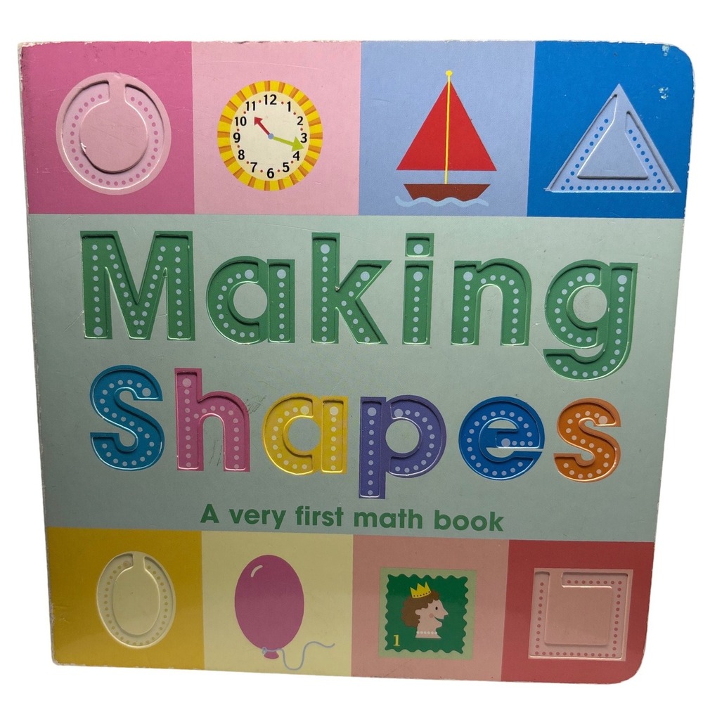 Making Shapes A Very First Math Book Brighter Minds Tactile Board Book Jo Moon
